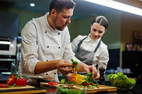 chef teaching private class