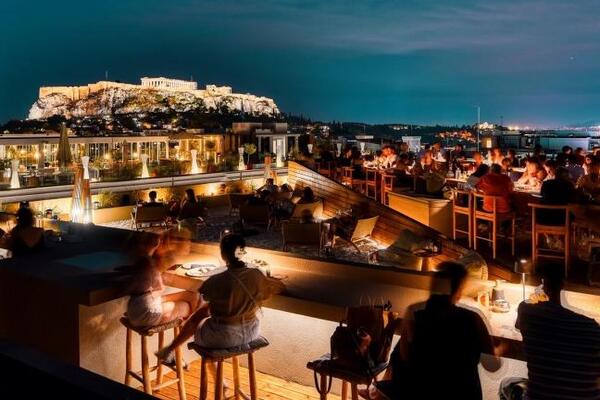 rooftop bar in Athens