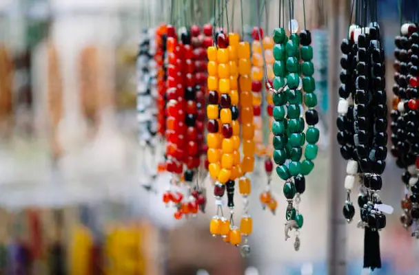 beads as gifts from Athens